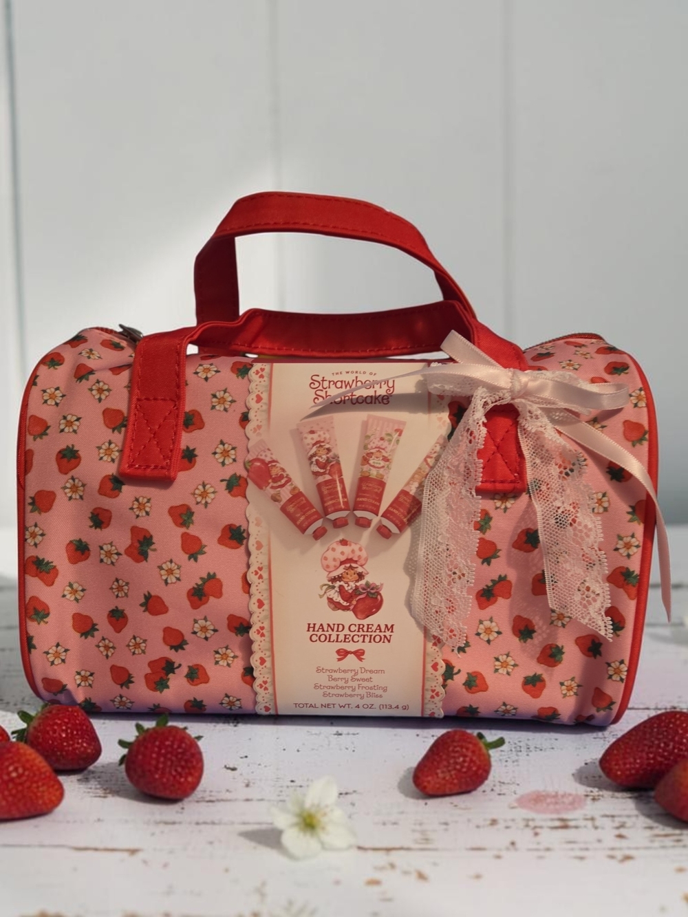 Strawberry Shortcake Hand Cream Collection Cosmetic Bag